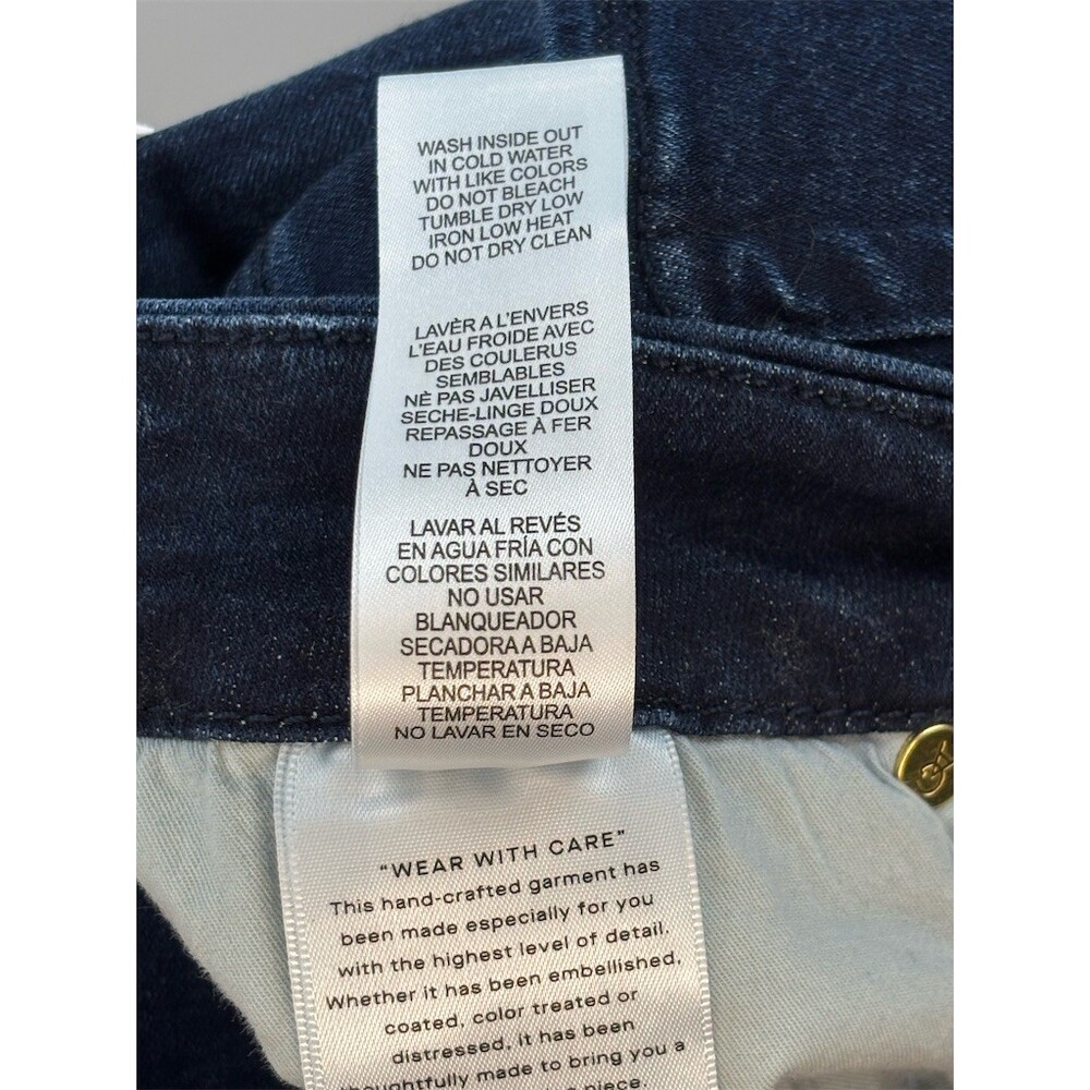 Good American Always Fit Good Legs Skinny Jeans Medium Dark Wash High Rise - Picture 12 of 14